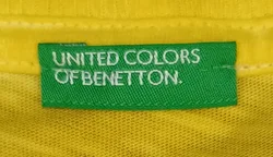 United Colors of Benetton Kindershirt gelb Gr. 3XL - Bild 3