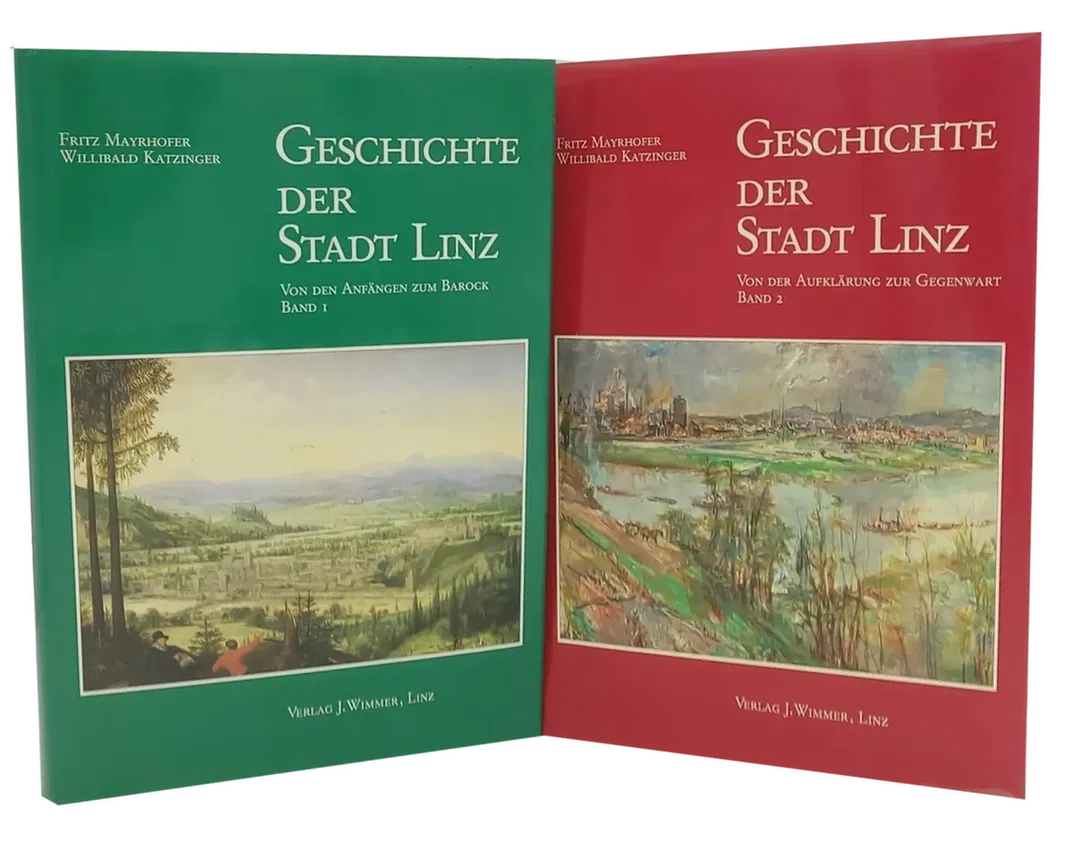  Buch „Geschichte der Stadt Linz – Von den Anfängen zur Gegenwart“,  2 Bänder - Bild 2