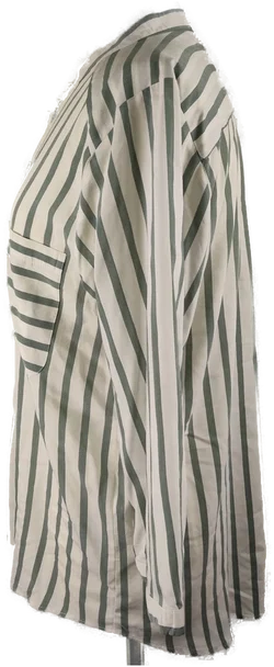 Damenbluse Vero Moda Creme Gestreift | Sommerleicht – Vorschau 3