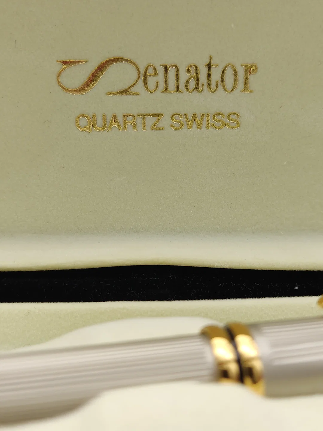 Kugelschreiber Senator Quartz Swiss mit Geschenkbox | Design-Rarität – Bild 2