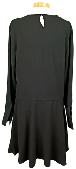 United Colors of Benetton Damenmaxikleid schwarz Gr. M – Vorschau 2