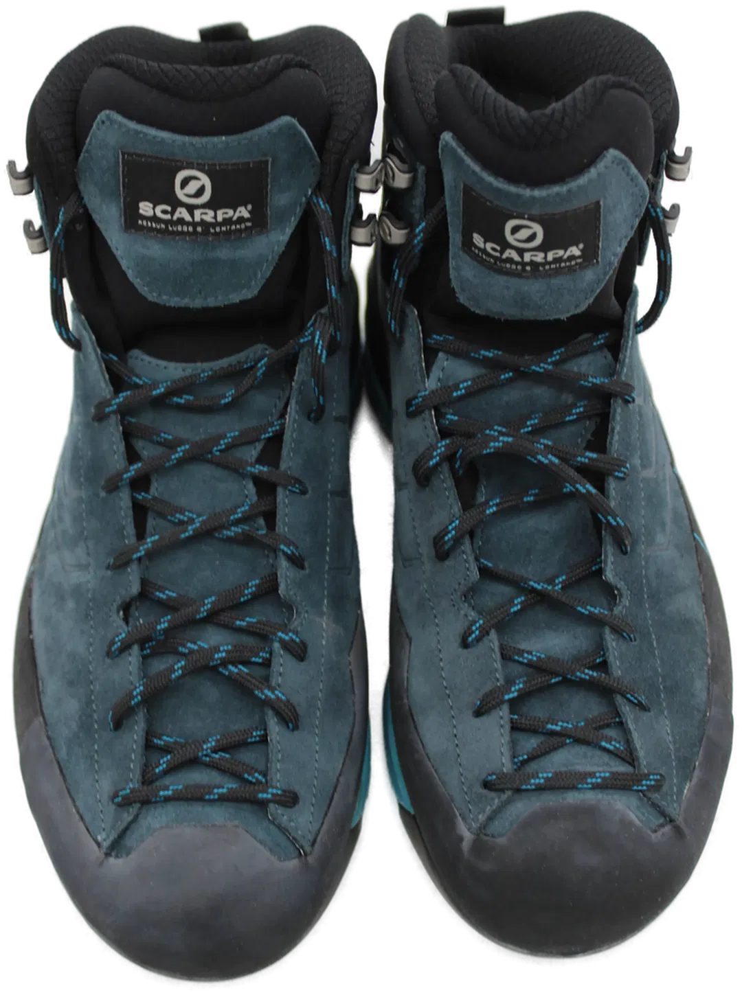 Berg und Gelände Schuh Scarpa Mescalito Mid GTX – Gr. 42, Ottanio/Lake Blue, Vibram, Originalkarton - Bild 1