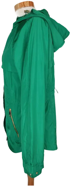 Zara Basic Damen Übergangsjacke grün - S/36 - Bild 3