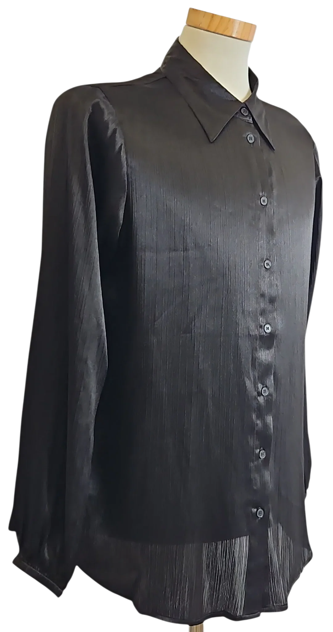 yesta Damen Bluse, schwarz - Gr. XXL  – Bild 2