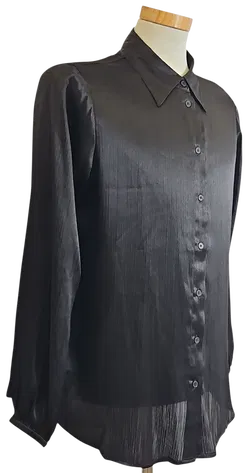 yesta Damen Bluse, schwarz - Gr. XXL  - Bild 2