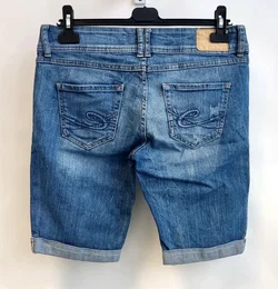 edc by Esprit Damenjeans kurz blau - Gr. W29, EUR 36/38 - Bild 2
