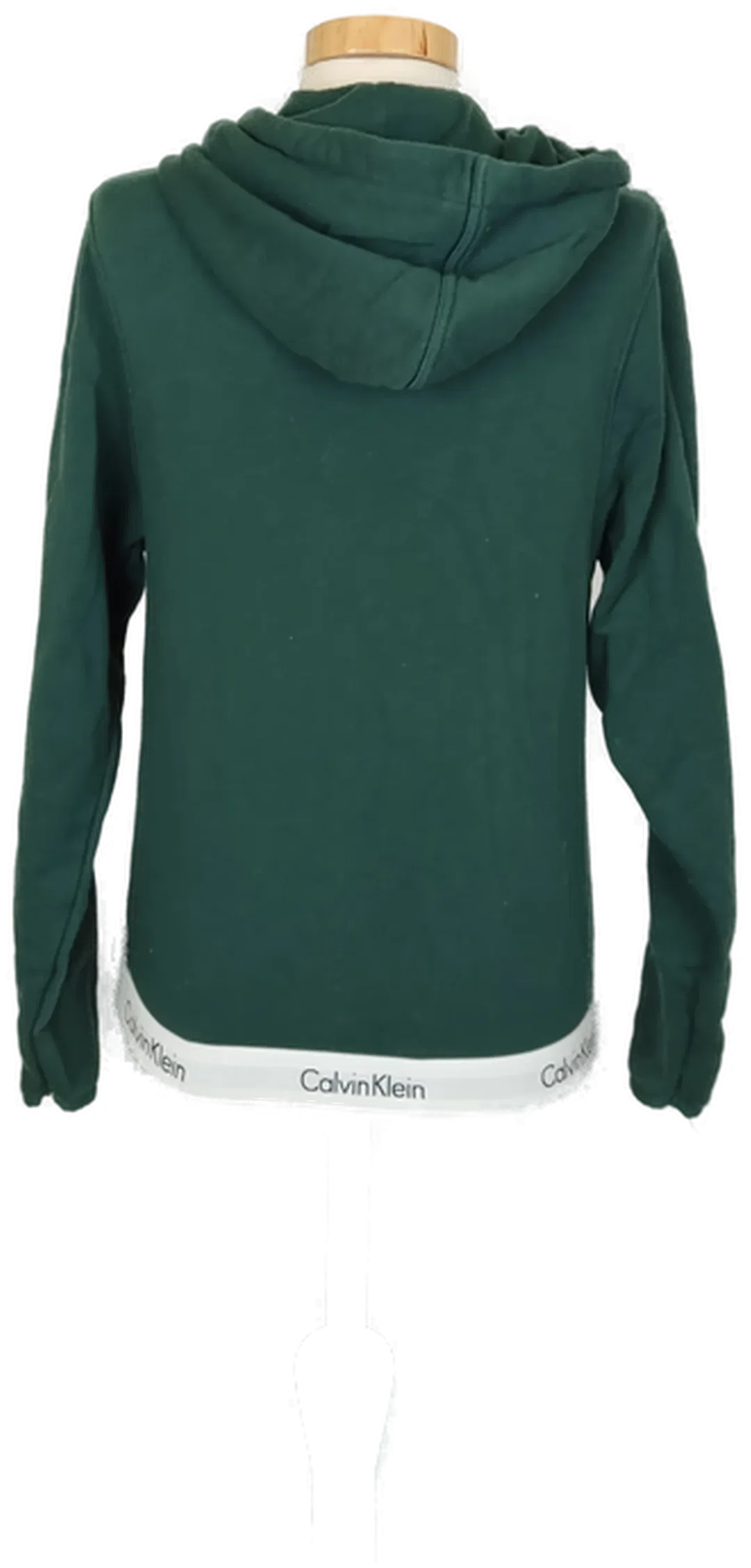 Calvin Klein Damen Kapuzenpullover grün Gr. S – Bild 3