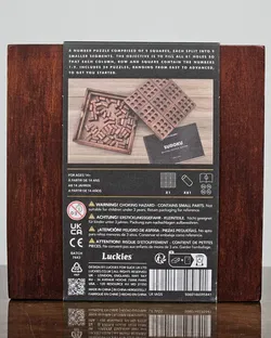 Deluxe Sudoku aus Holz - Gesellschaftsspiel - Iron & Glory - Bild 2