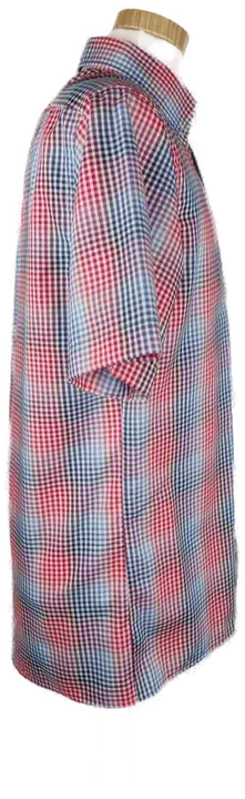 Eterna Herrenhemd kurzarm kariert - 40/ 15 3/4 - Bild 3