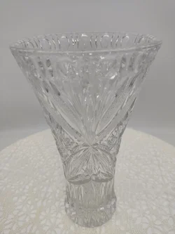 Bohemia Crystal Bleikristallvase, mit Schliffmuster  | Zeitloser Glanz - Bild 4