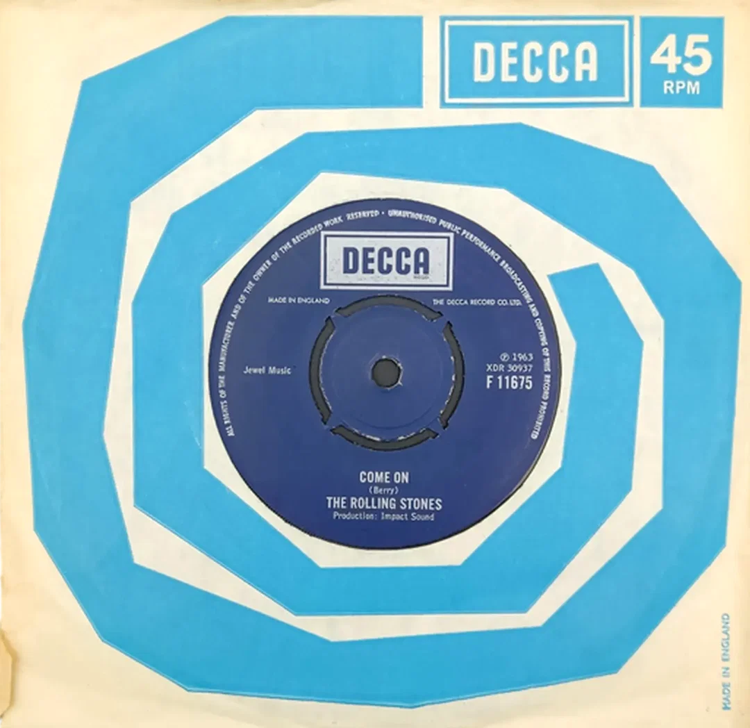 Single Vinyl The Rolling Stones "Come On / I Want To Be Loved"  – Bild 2