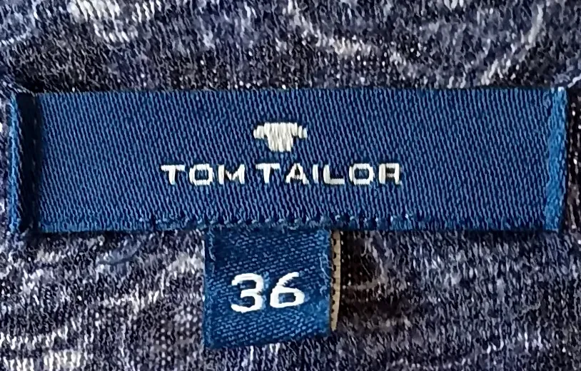 Tom Tailor Midikleid gemustert Gr. 36 – Bild 3