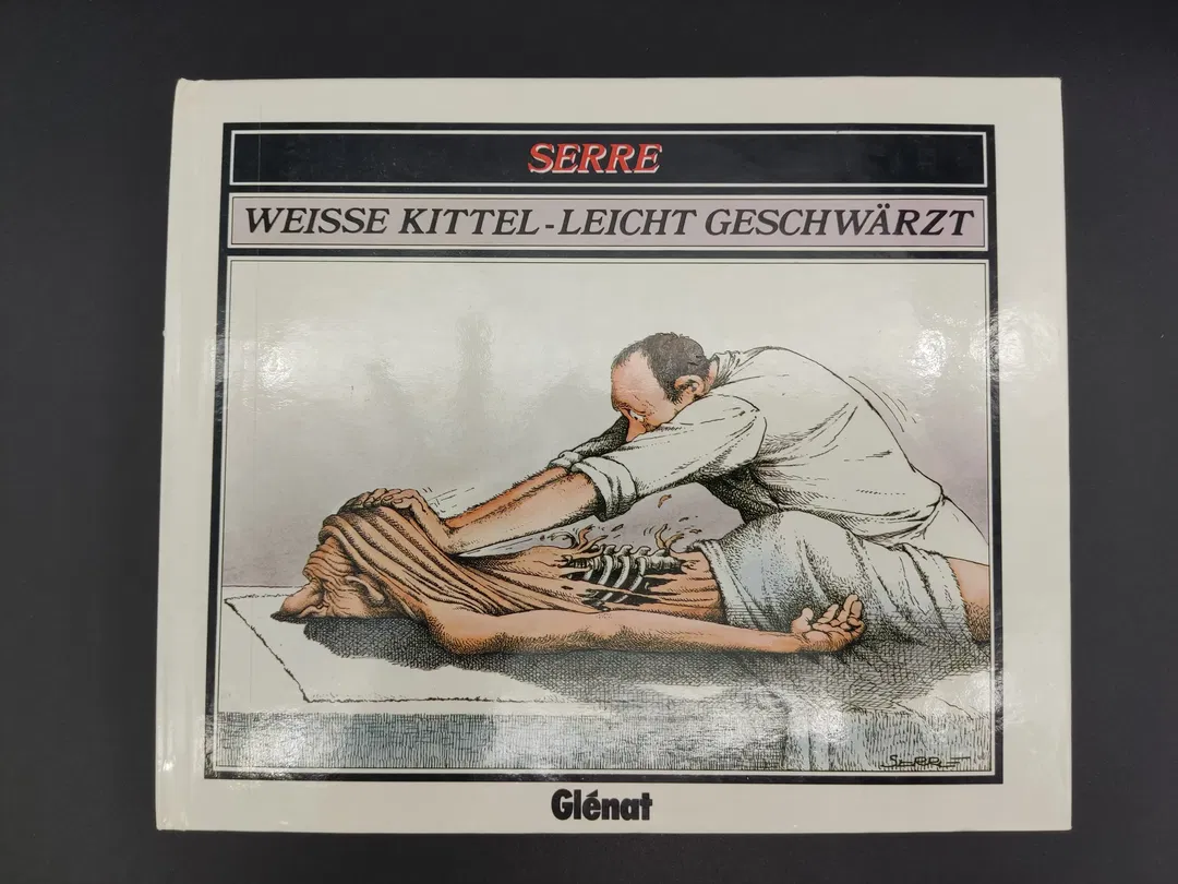 Weisse Kittel - leicht geschwärzt - Claude Serre - Bild 2