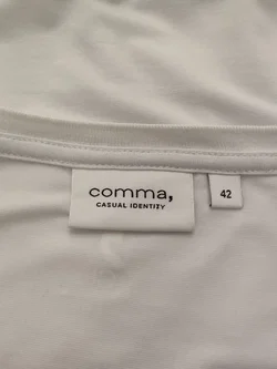Damen T-Shirt Comma Gr. 42 Mischfaser | Sommer-Liebling - Bild 4