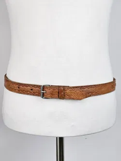 Vintage Ledergürtel -  Länge ca. 120  cm - Bild 1