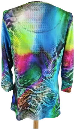 MOYA by FLAMM Damen Shirt Bunt - L/40 - Bild 3