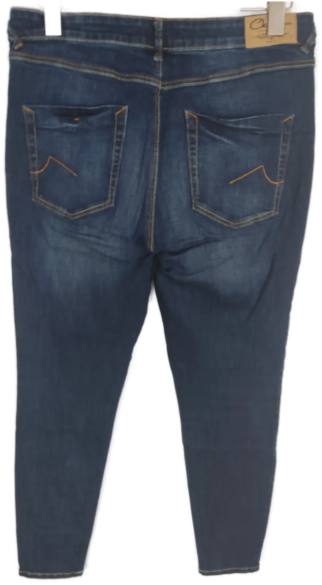 Damen Stretch-Jeans Super Skinny in Dunkelblau, Größe 42 – Bild 2