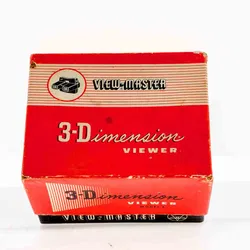 Vintage View-Master 3D Stereo-Betrachter mit Originalverpackung - Bild 3