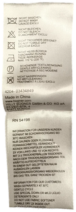 Fire+Ice Herren Daunenjacke braun Gr. M - Bild 7