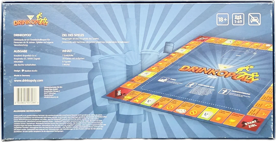 Drinkopoly Trinkspiel für Erwachsene – Bild 8
