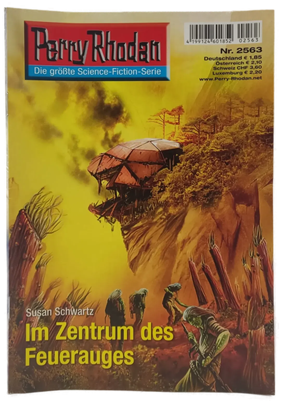  Romanheft Perry Rhodan Im Zentrum des Feuerauges Erstauflage Nr. 2563 - Bild 1