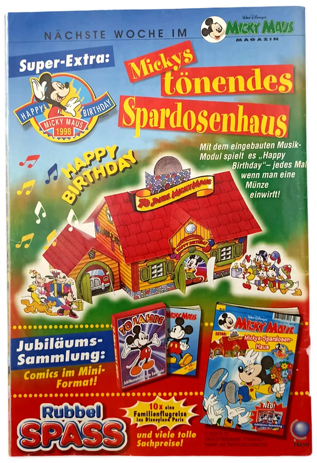 Disney Micky Maus - Geburtstags-Ausgabe Nr. 42 – Bild 2