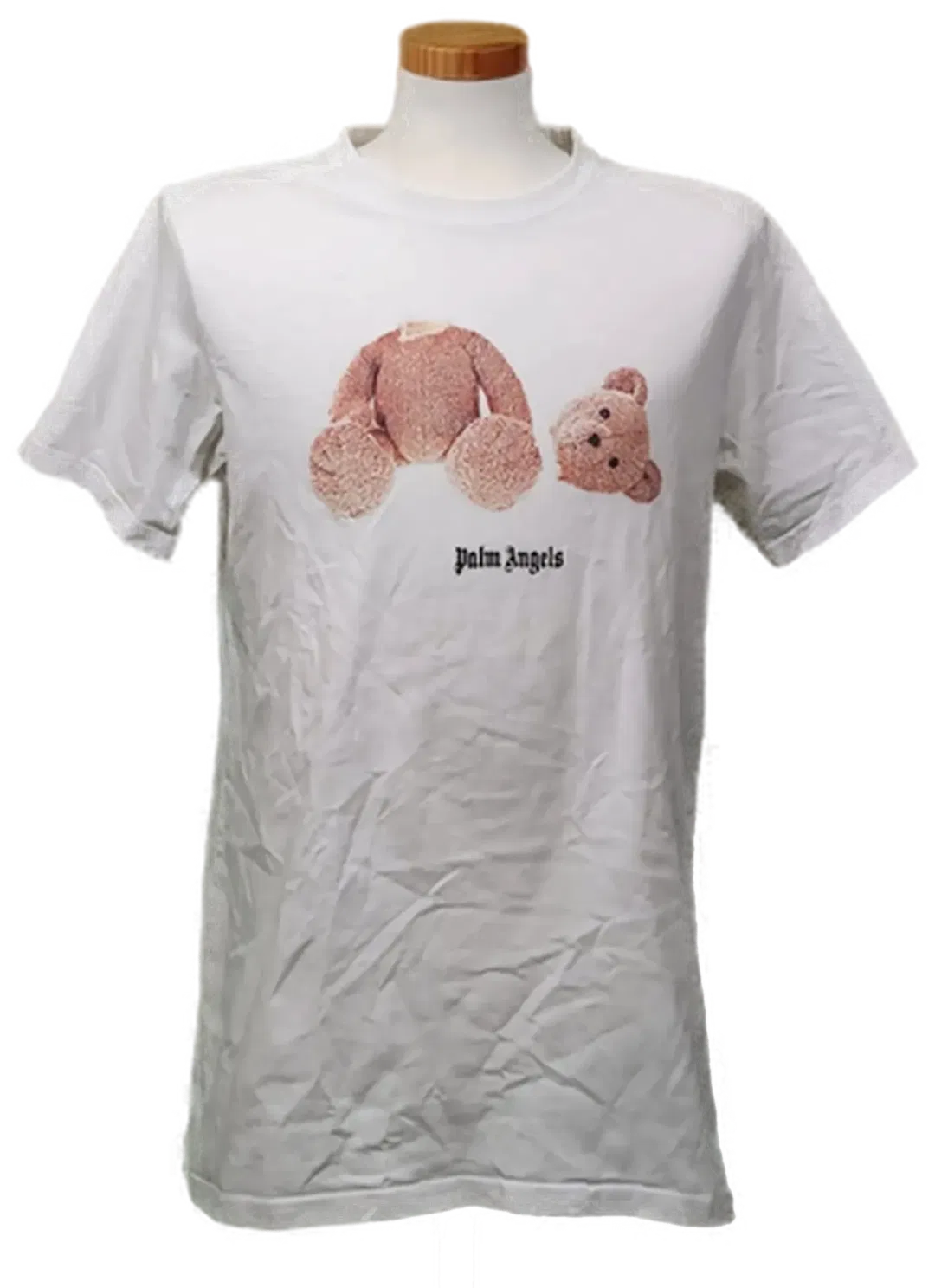 Palm Angels Herren T-Shirt Teddy Bear Weiß Gr. L - Bild 4