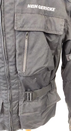 Hein Gericke Motorradjacke Herren schwarz - Gr. 54 - Bild 5