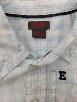 Esprit Kinder Hemd kariert Gr. 68 - Bild 3