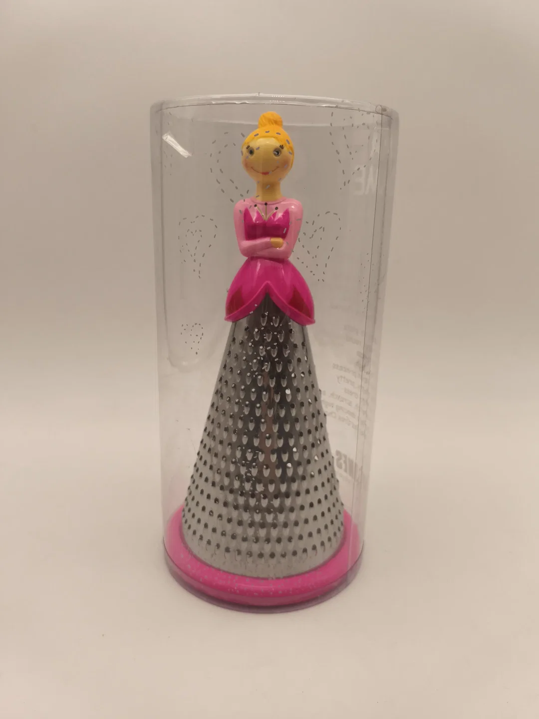 Küchenreibe "Ma Dame", pink/ Edelstahl – Bild 3