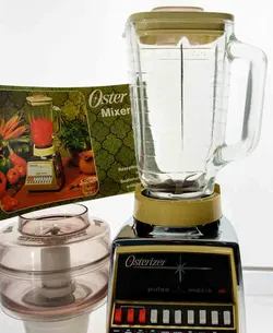 Osterizer Vintage Mixer | Pulse Matic 10 | inkl. Anleitung, Mix- & Kutteraufsatz | 1,25 l - Bild 5