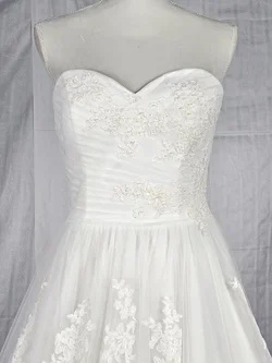 Hochzeitskleid - 14 - Atelier Irvalda (Wien) - Gr. M - Bild 6
