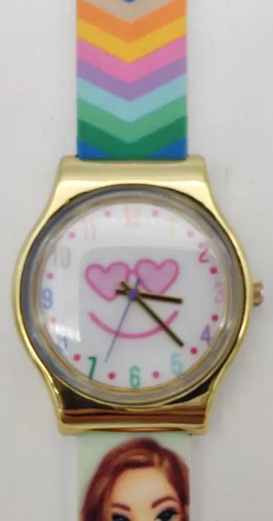 Kinderuhr mit buntem Armband - Bild 4