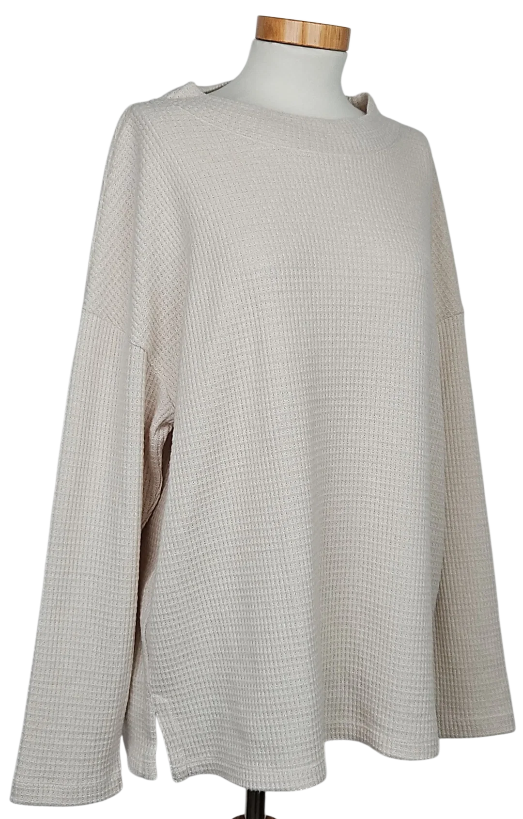TOM TAILOR Damen Pullover, beige - Gr. XXL  – Bild 2