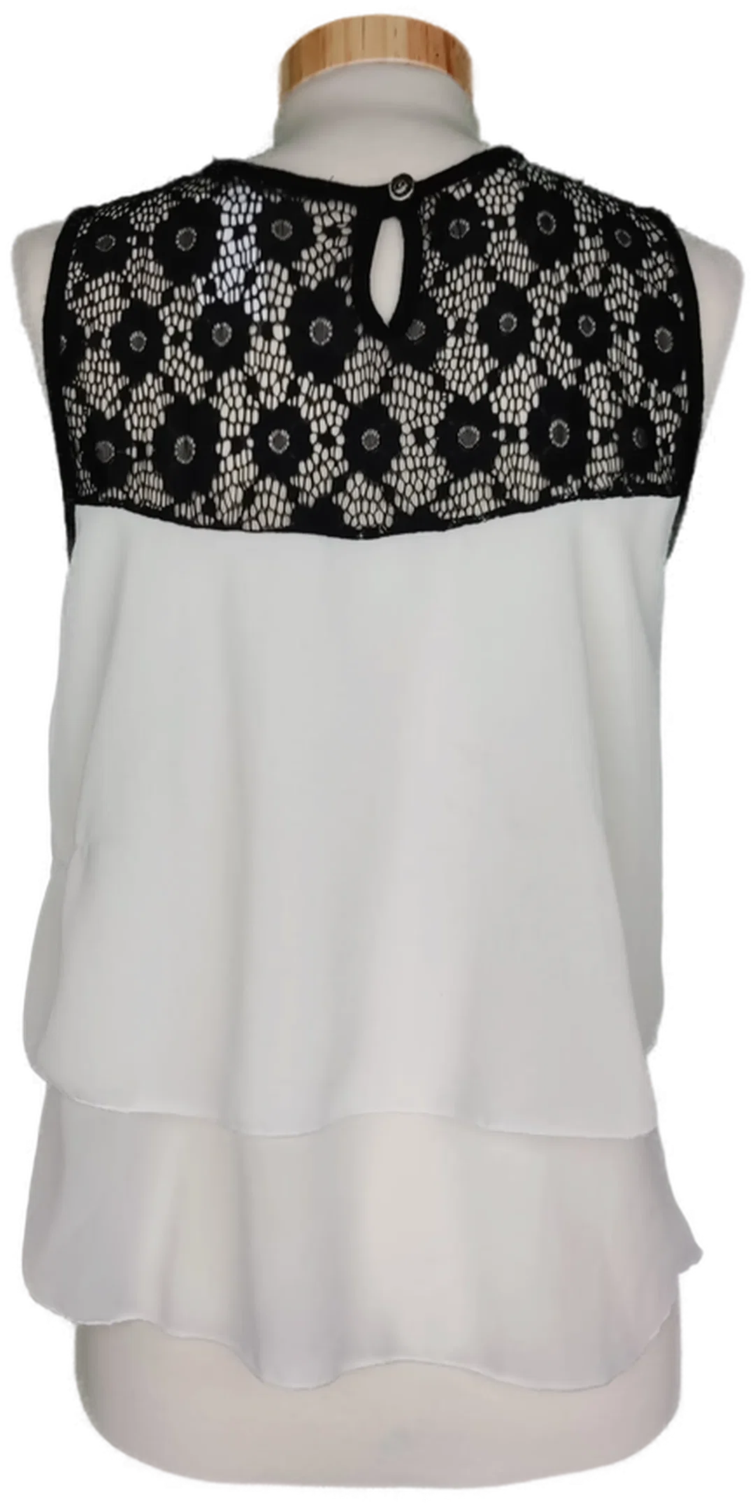 Hotel de Ville Damen Bluse schwarz/weiß - M/L – Bild 2