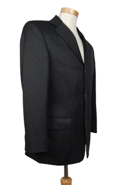 Angelico Herren Sakko, schwarz - Gr. S - Bild 2