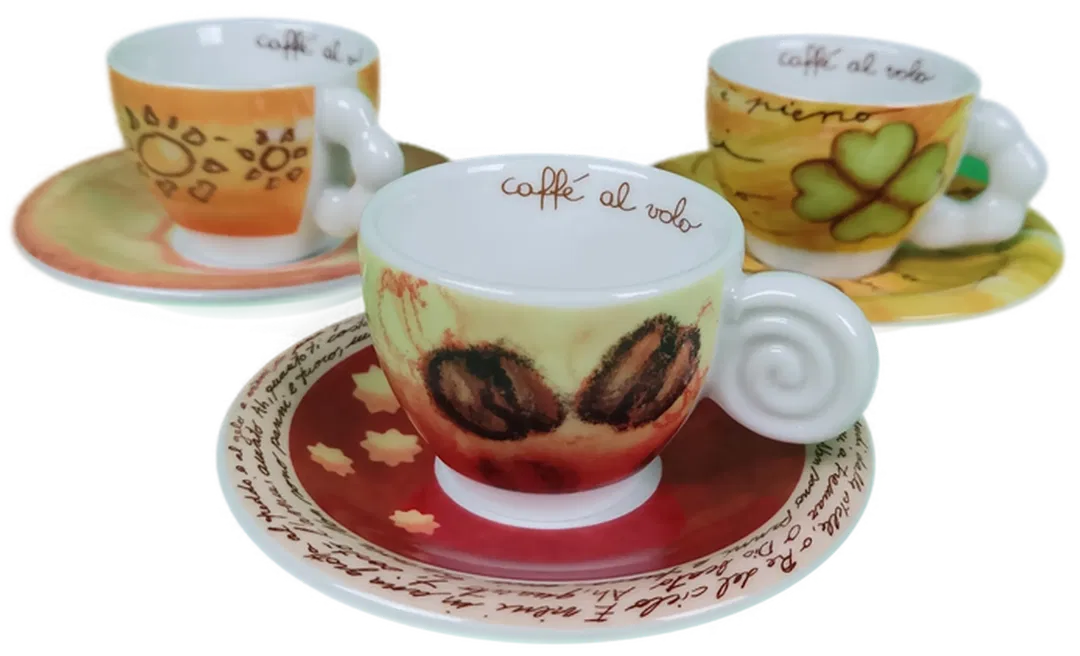 Thun Porzellan Espresso Tassen - Bild 1