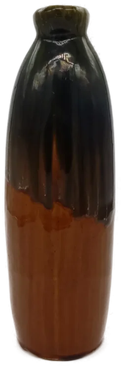 Wachauer Keramik / Porzellan Vase mit farbiger Laufglasur Höhe ca 32cm - Bild 2