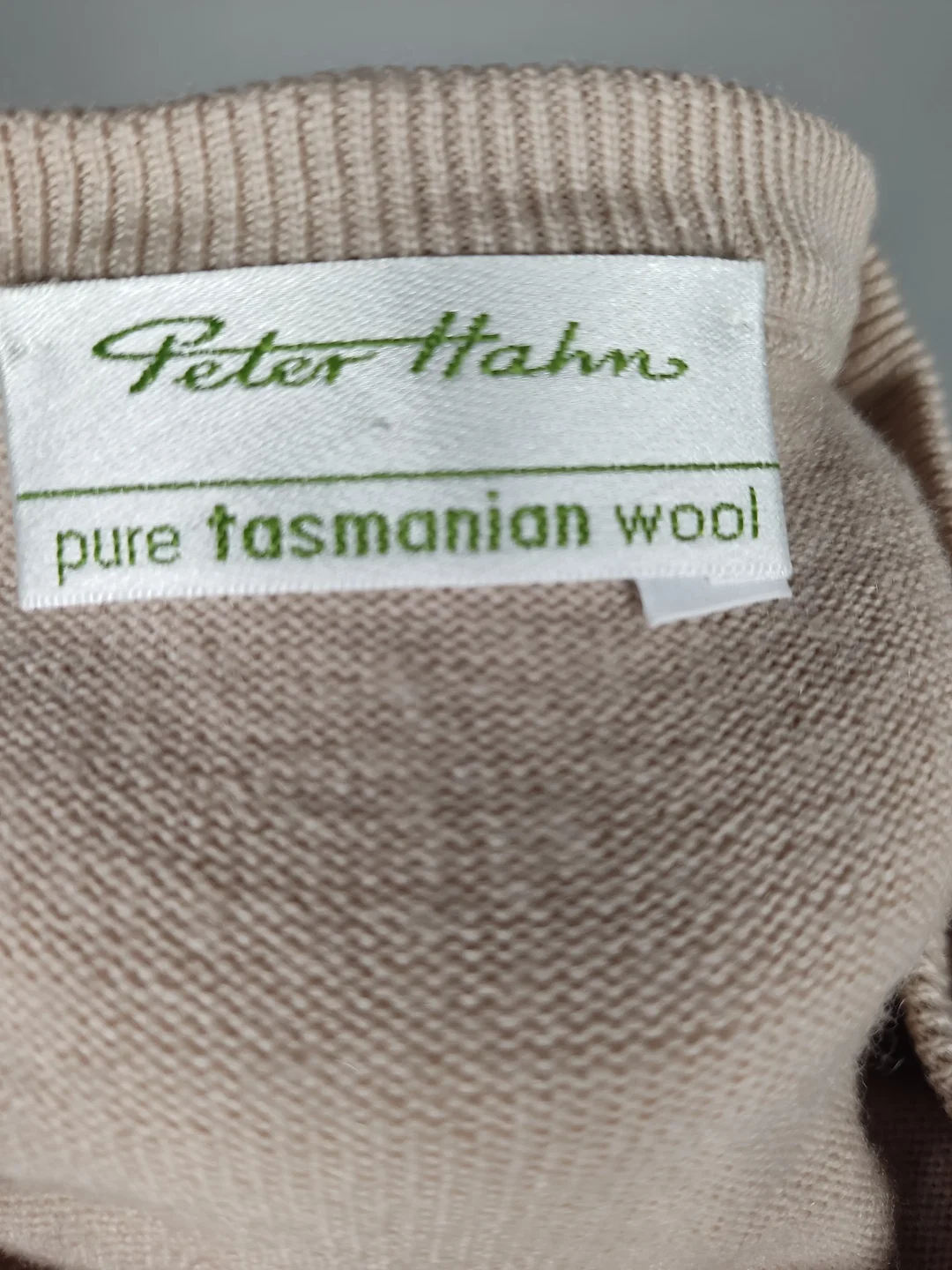 Peter Hahn Damen Wollpullover beige - XL / 42 – Bild 4