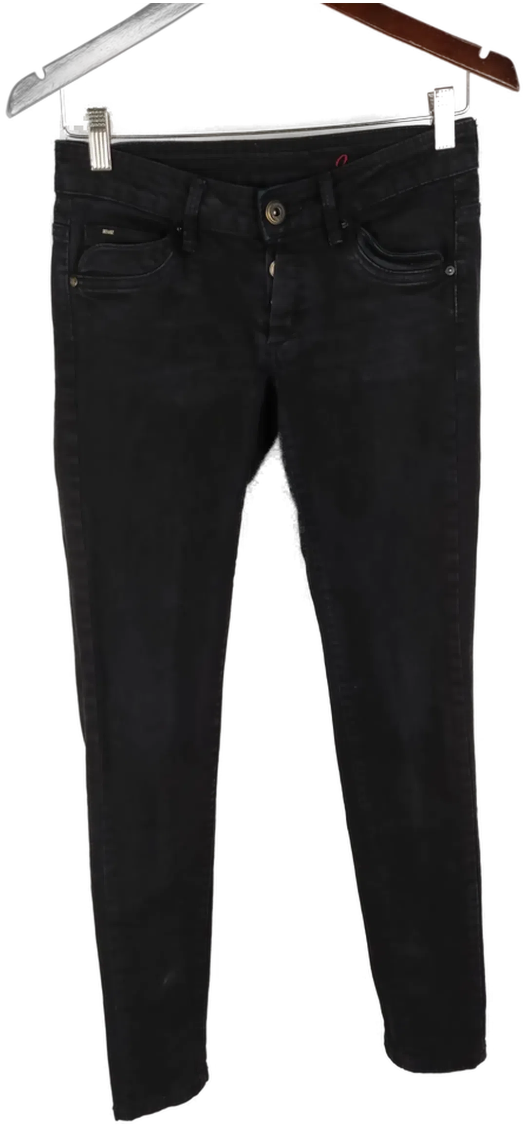 Damen Mango-Jeans Model Ines schwarz - M/38 - Bild 4