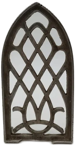 Dekorative und hitzebeständige (Bügeleisen)-Ablage aus Metall  - Bild 2