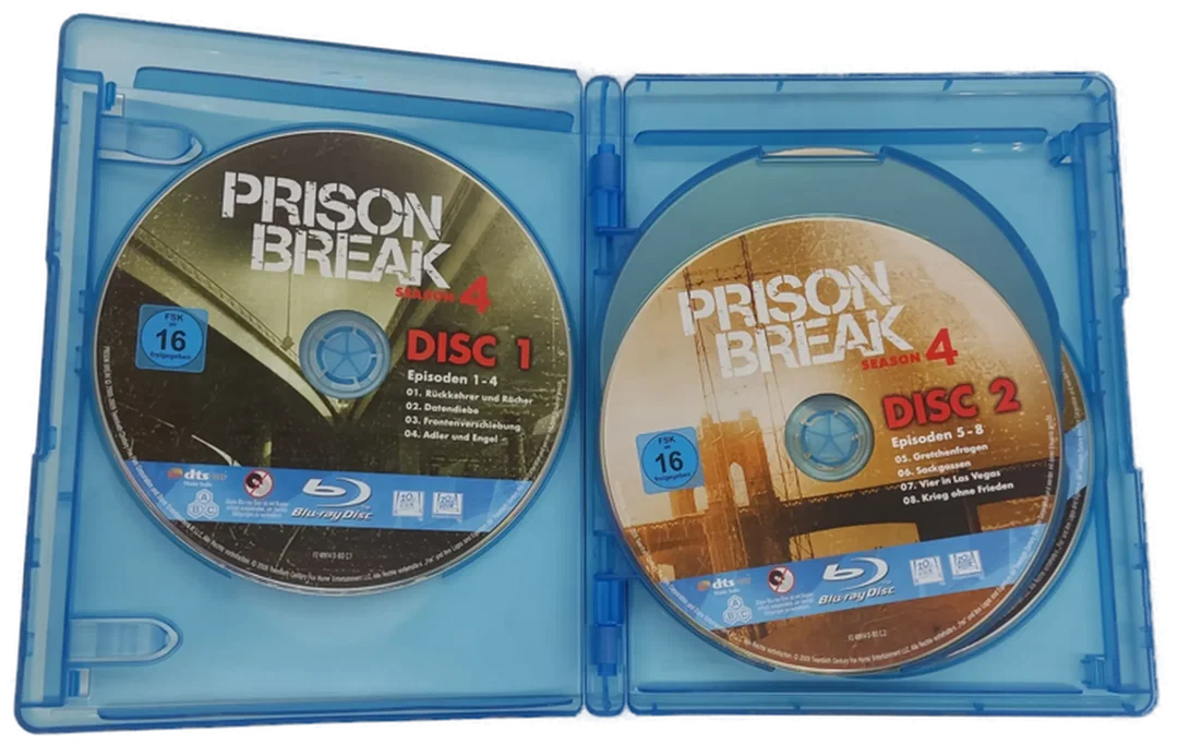 Blu-ray 6 Disc "Prison Break"  Season 4 – Bild 3