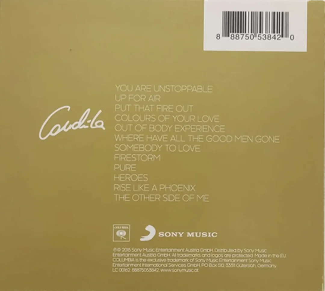 CD Conchita – Debütalbum – inkl. "Rise Like a Phoenix & You Are Unstoppable" – Bild 2