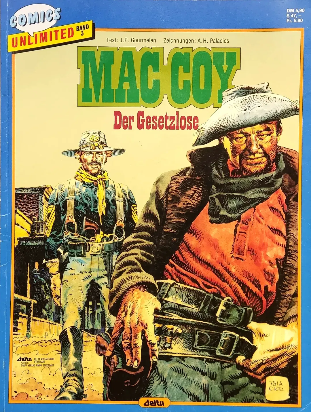 Delta Comics Unlimited Mac Coy - Der Gesetzlose Band 3 - Bild 2