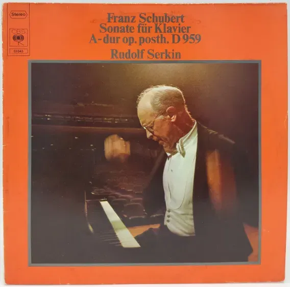 Vinyl LP - Franz Schubert, Rudolf Serkin - Sonate für Klavier A-dur op. posth. D959 - Bild 1