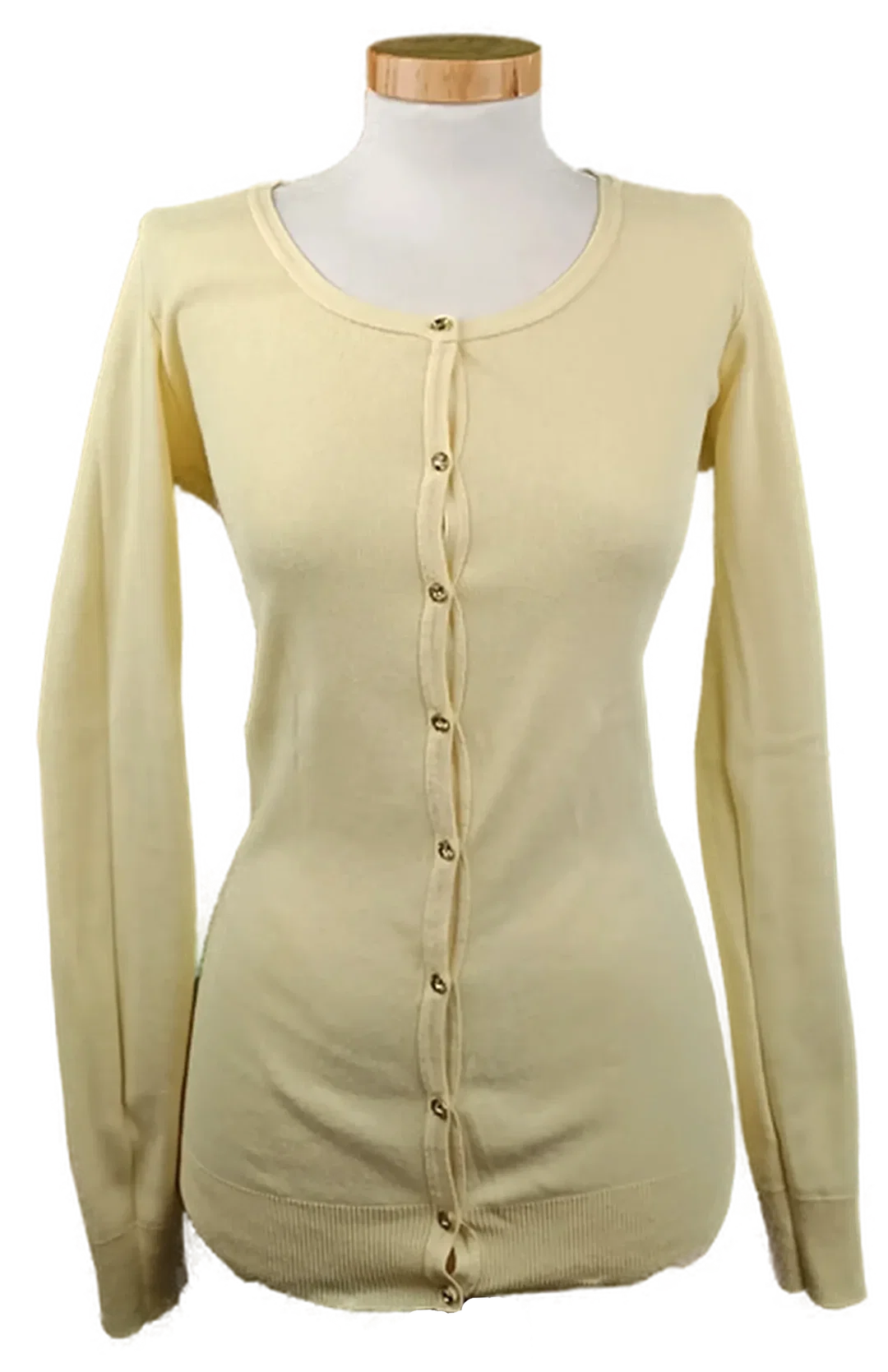 United Colors Of Benetton Damen Pullover hellgelb Gr. M - Bild 1