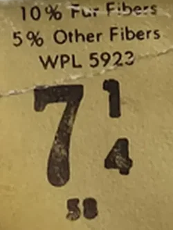 Dorfman Pacific Co., Inc. Filzhut beige Gr. 7¼ – Vorschau 7