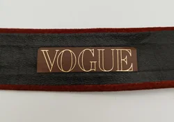 VOGUE Gürtel Rot - ca. 85cm lang - Bild 3