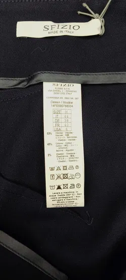 Sfizio Damen Rock dunkelblau Gr. 44 - Bild 3