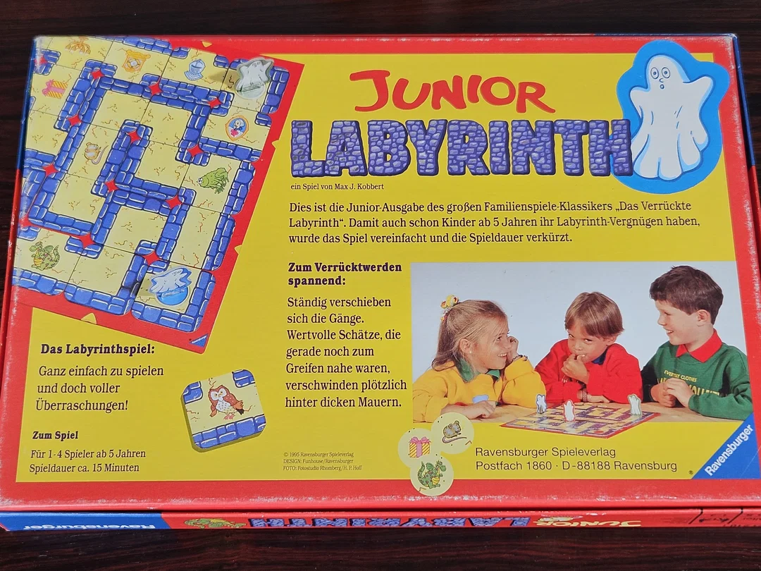 LABYRINTH JUNIOR - Gesellschafsspiel - Ravensburger  – Bild 2